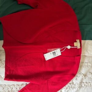 Michael Kors Red Women's Cardigan